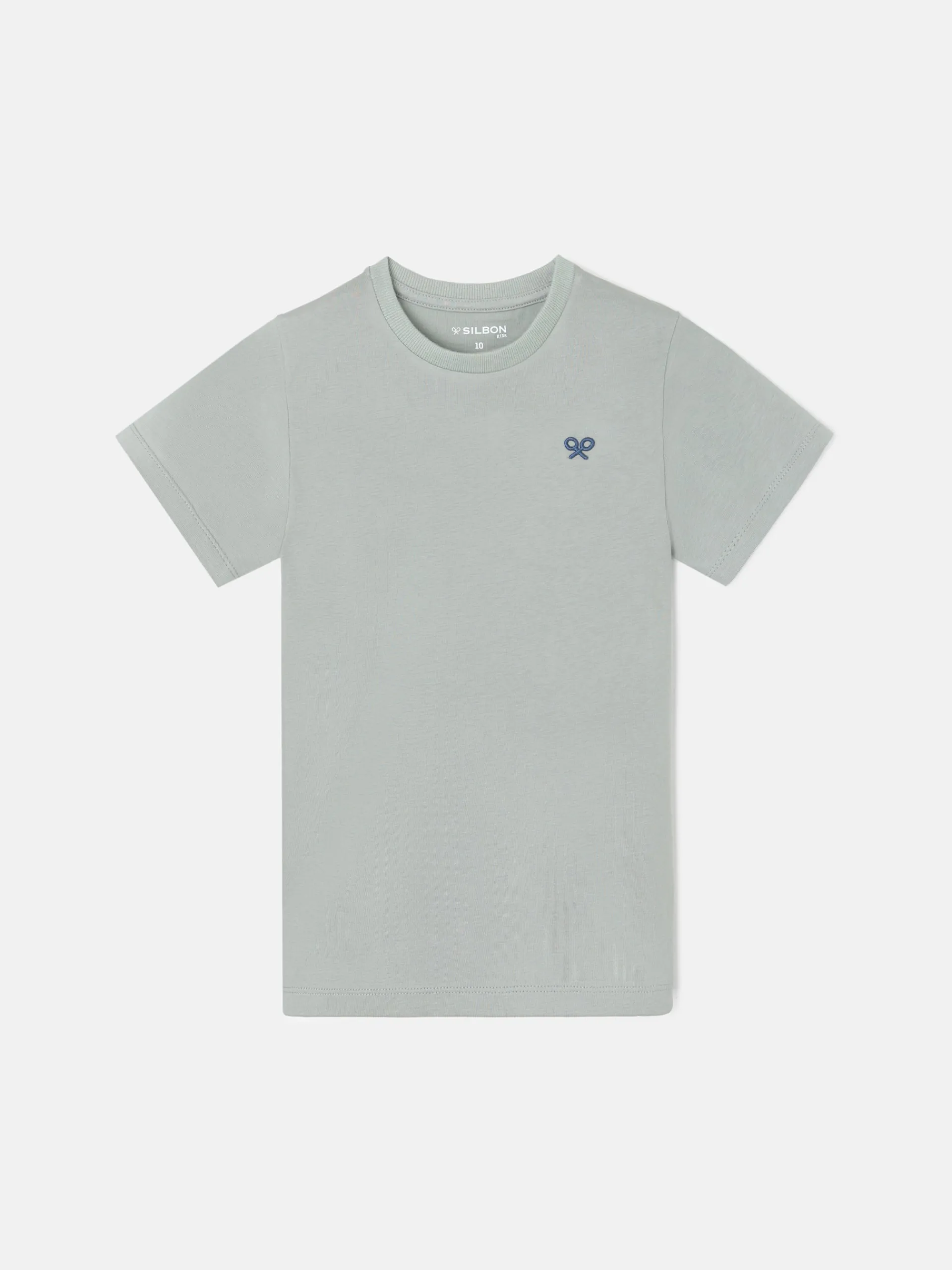 Silbon Camisetas-Camiseta kids minilogo Verde