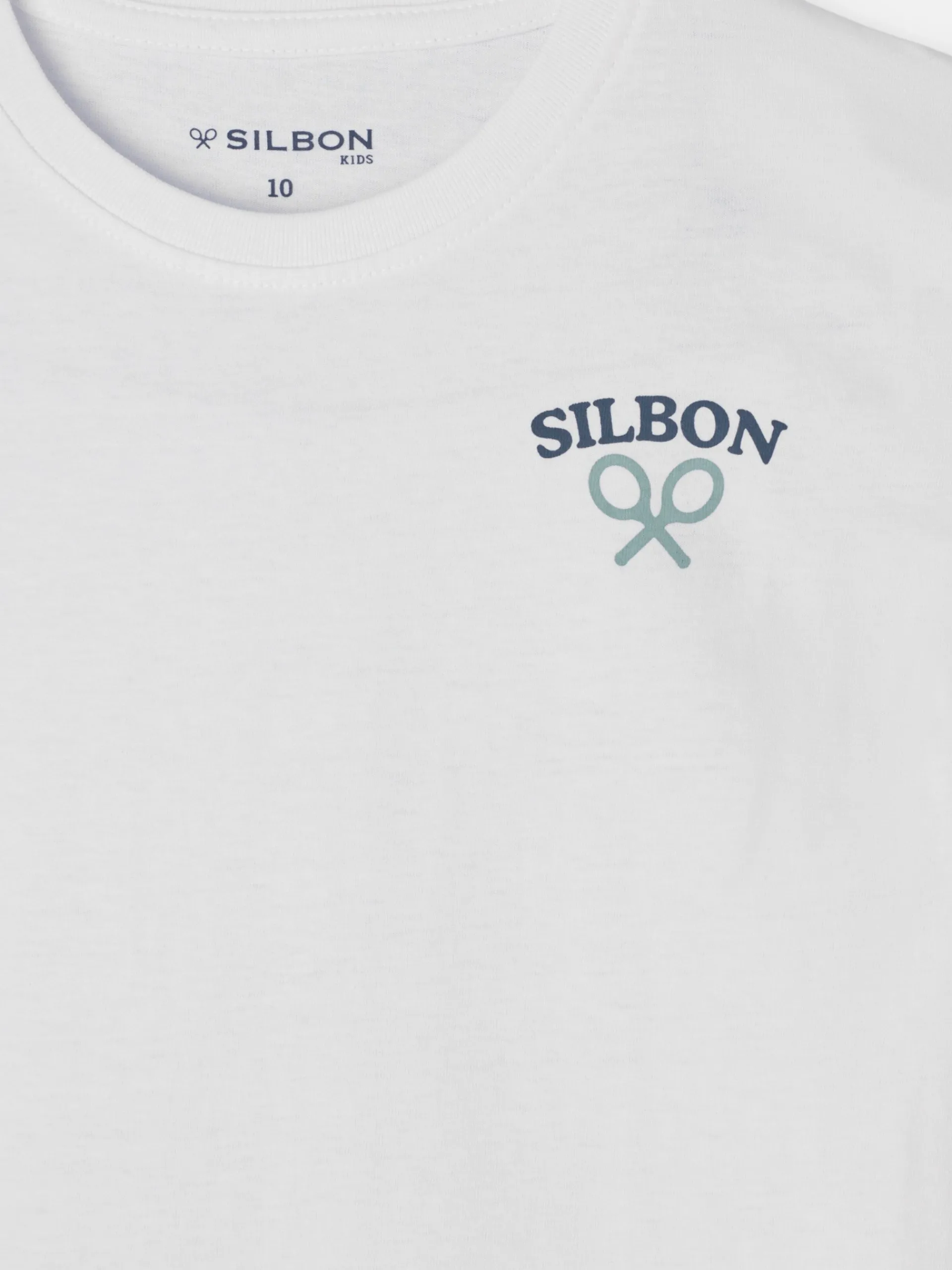 Silbon Camisetas-Camiseta kids picture blanca Blanco
