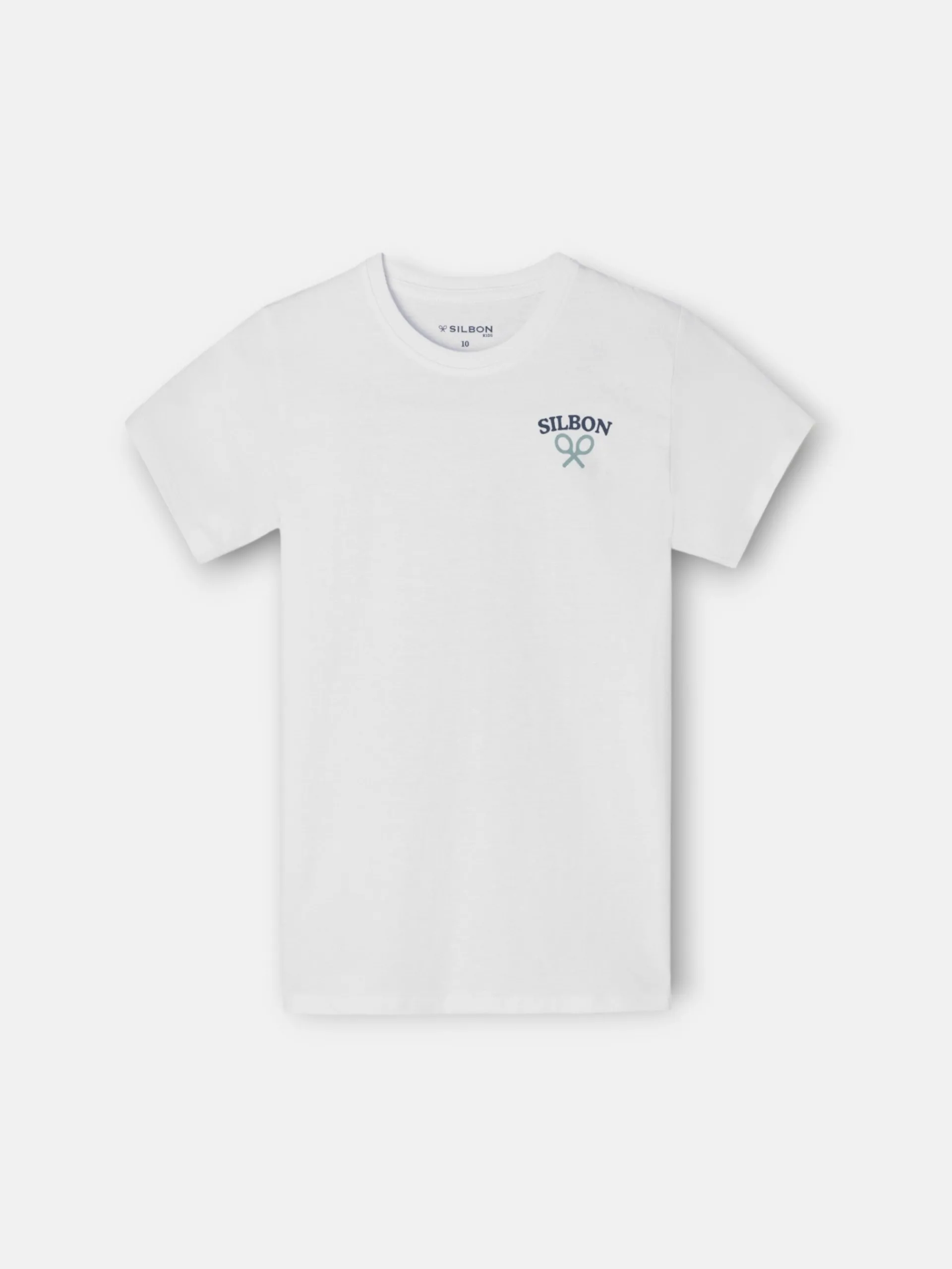 Silbon Camisetas-Camiseta kids picture blanca Blanco