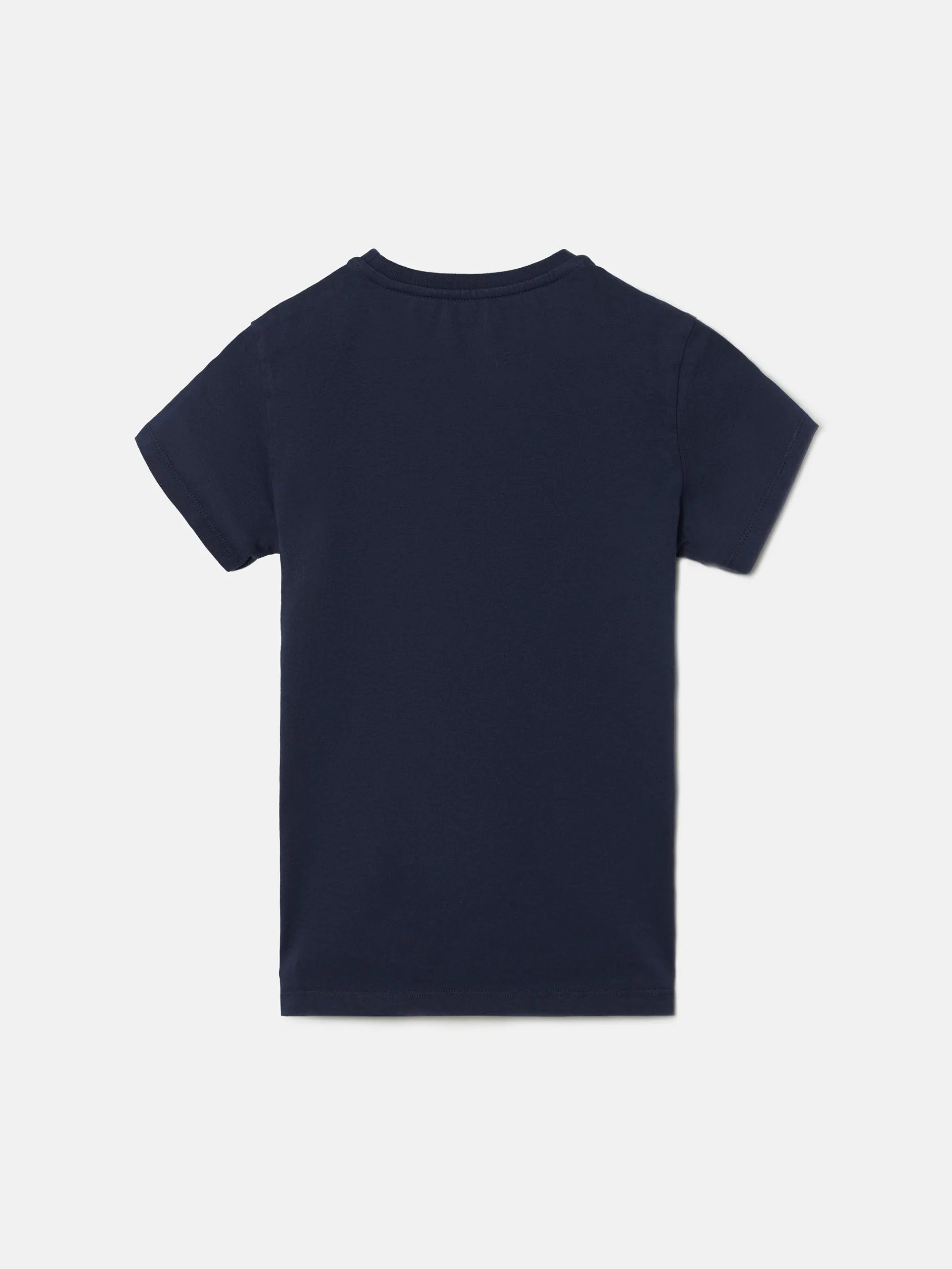 Silbon Camisetas-Camiseta kids raqueta media azul marino Azul marino