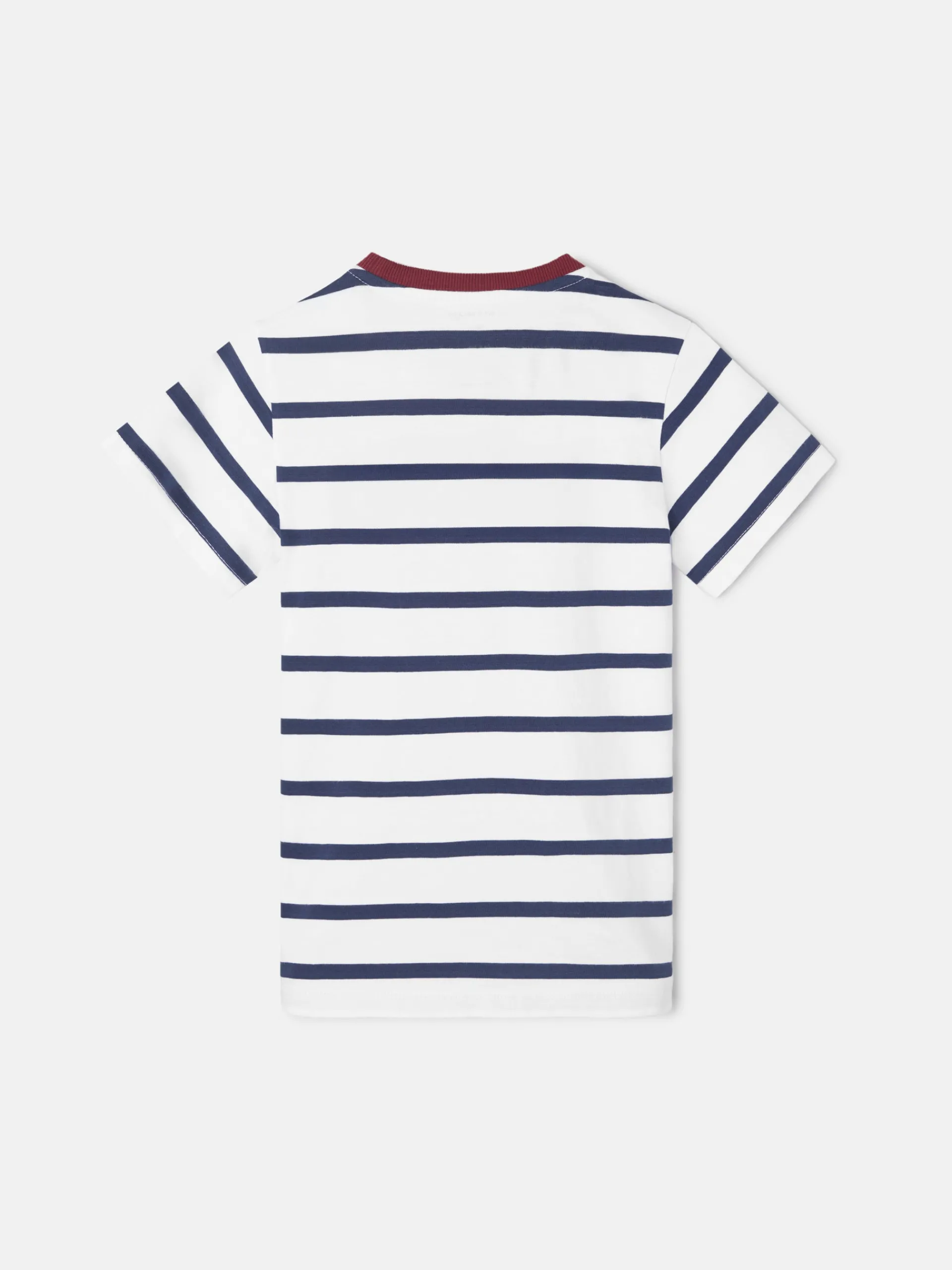 Silbon Camisetas-Camiseta kids raya marinas Azul marino