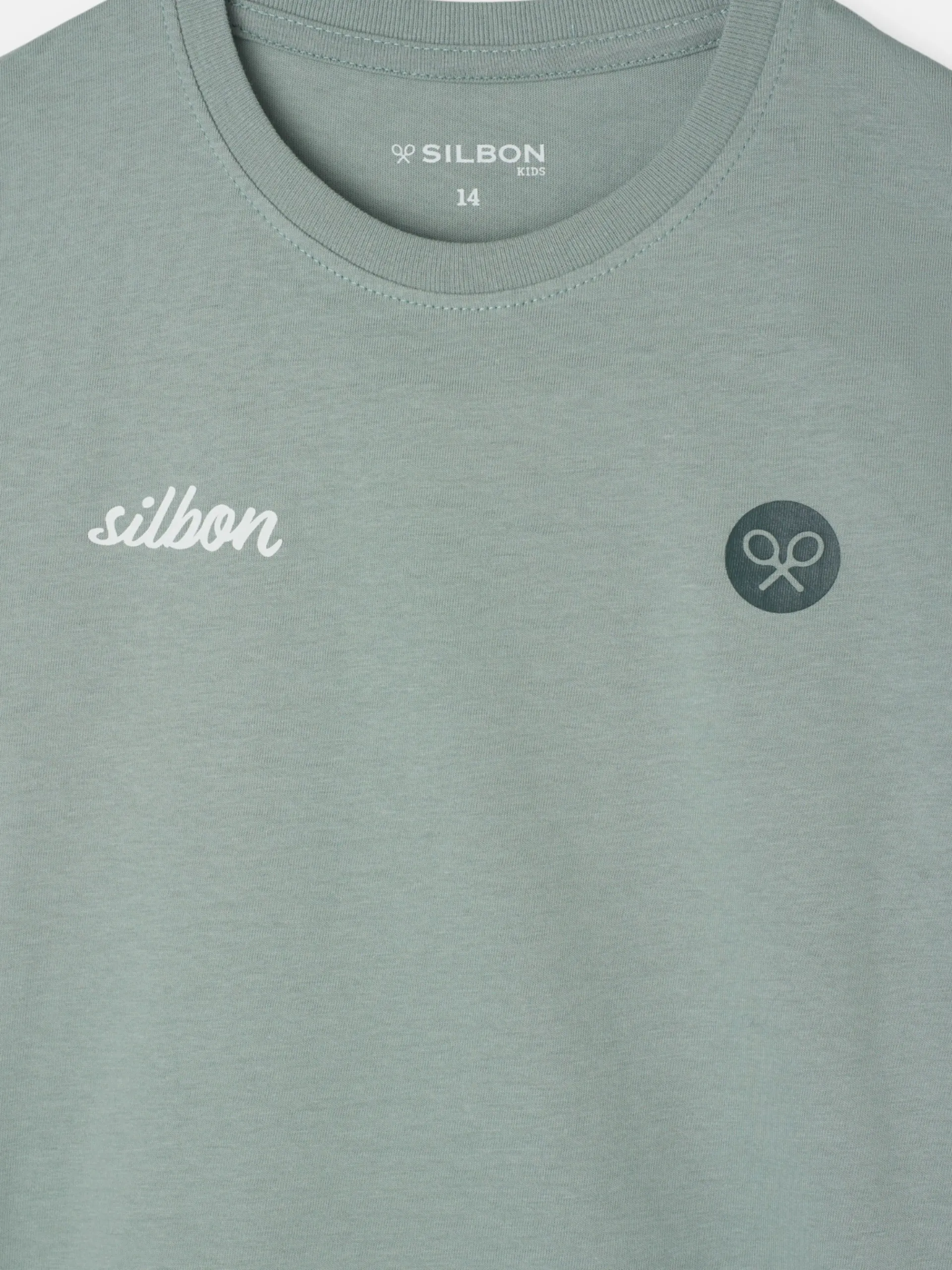Silbon Camisetas-Camiseta kids tennis club Verde