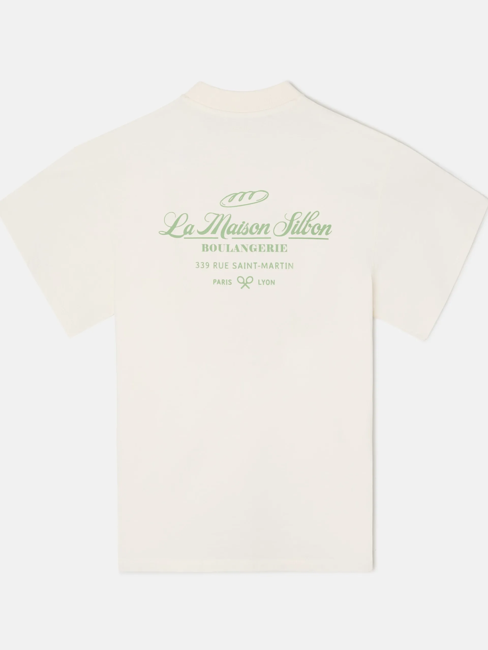 Silbon Smart Casual·Camisetas-Camiseta la maison Crema