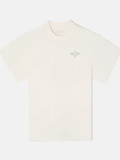 Silbon Smart Casual·Camisetas-Camiseta la maison Crema