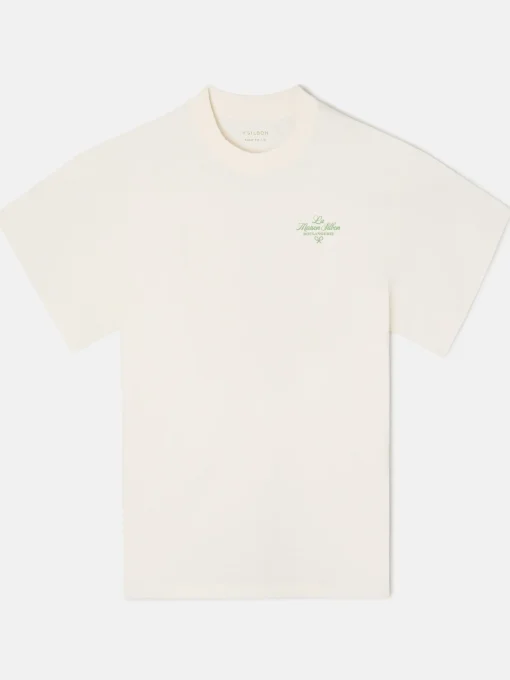 Silbon Smart Casual·Camisetas-Camiseta la maison Crema