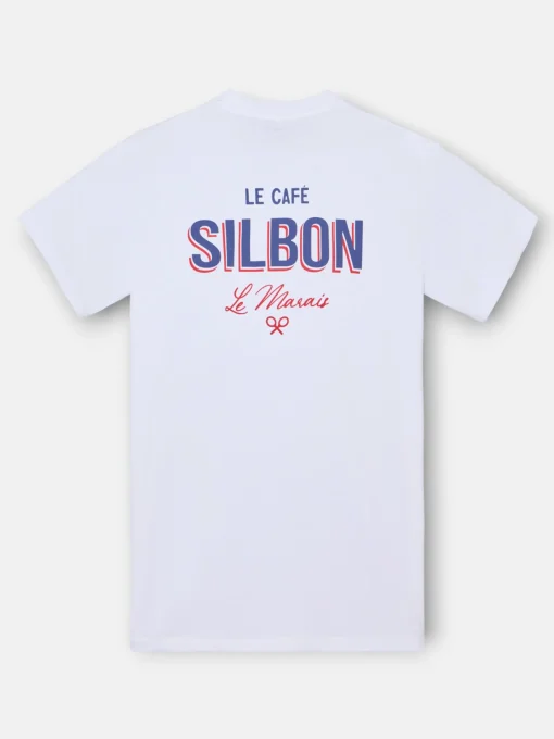 Silbon Smart Casual·Camisetas-Camiseta Le Marais blanca Blanco