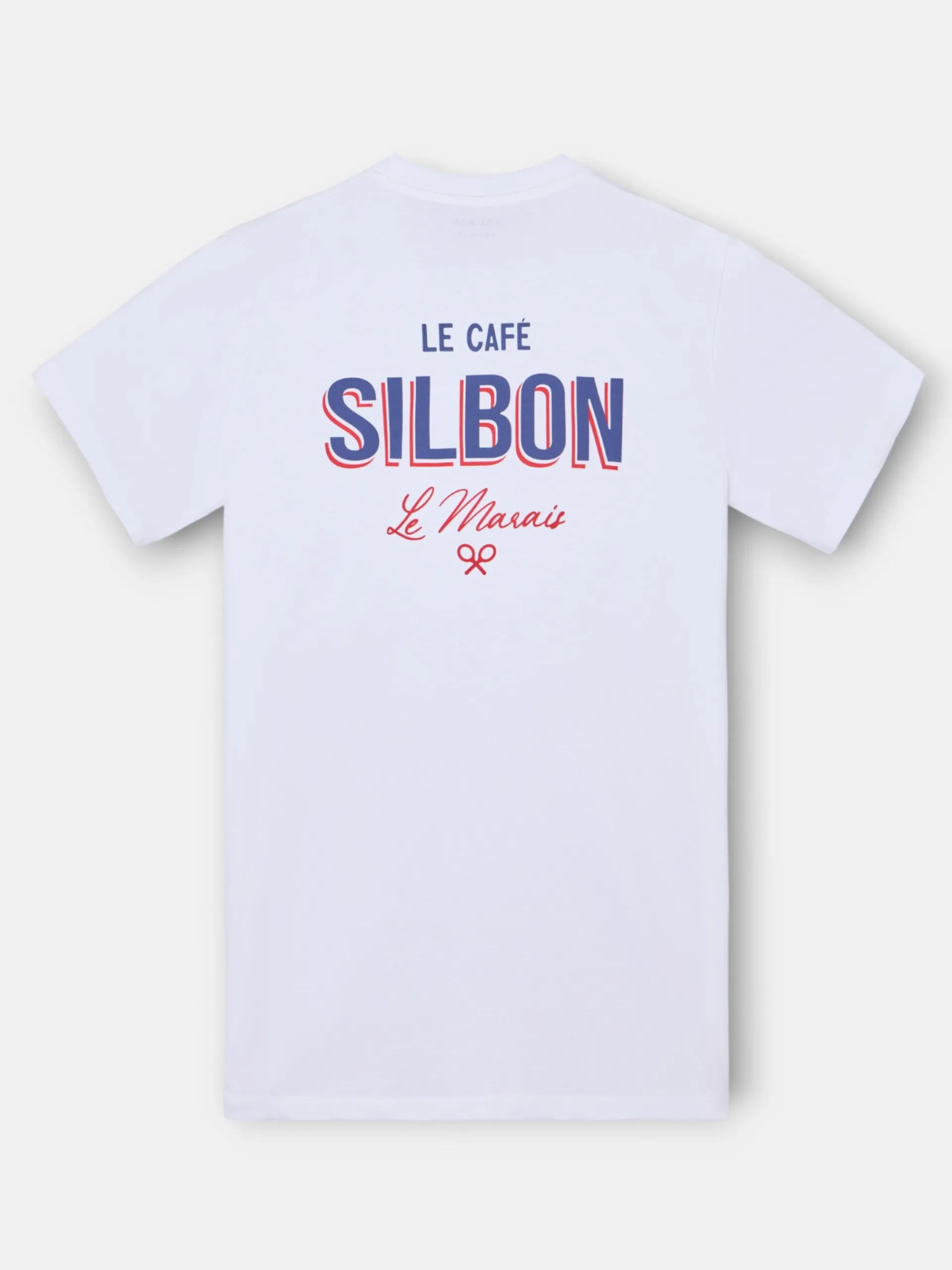 Silbon Smart Casual·Camisetas-Camiseta Le Marais blanca Blanco