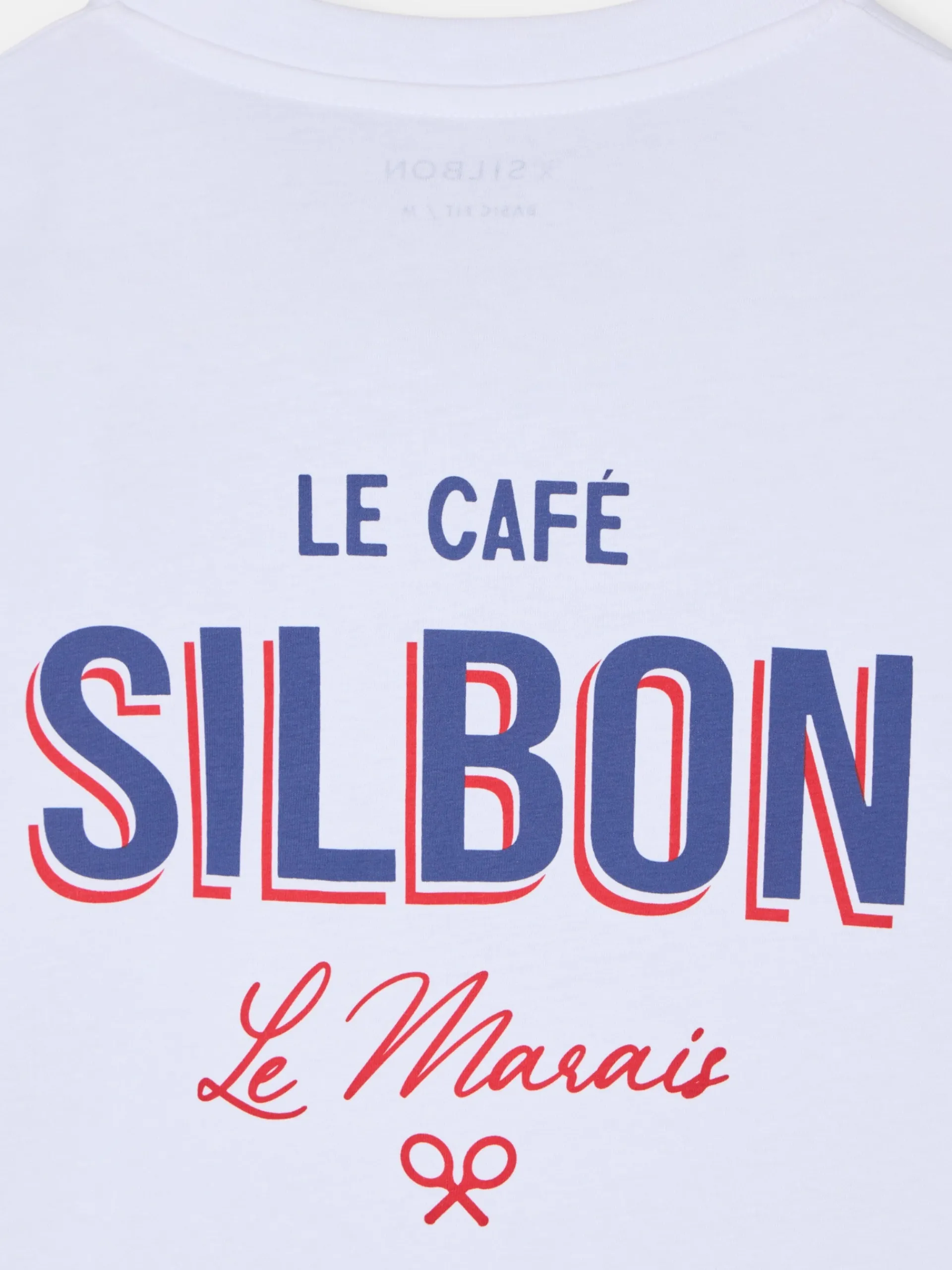 Silbon Smart Casual·Camisetas-Camiseta Le Marais blanca Blanco