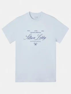 Silbon Smart Casual·Camisetas-Camiseta petit hotel azul claro Azul claro