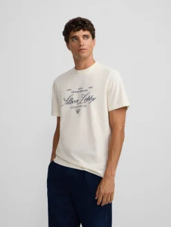 Silbon Smart Casual·Camisetas-Camiseta petit hotel Crema