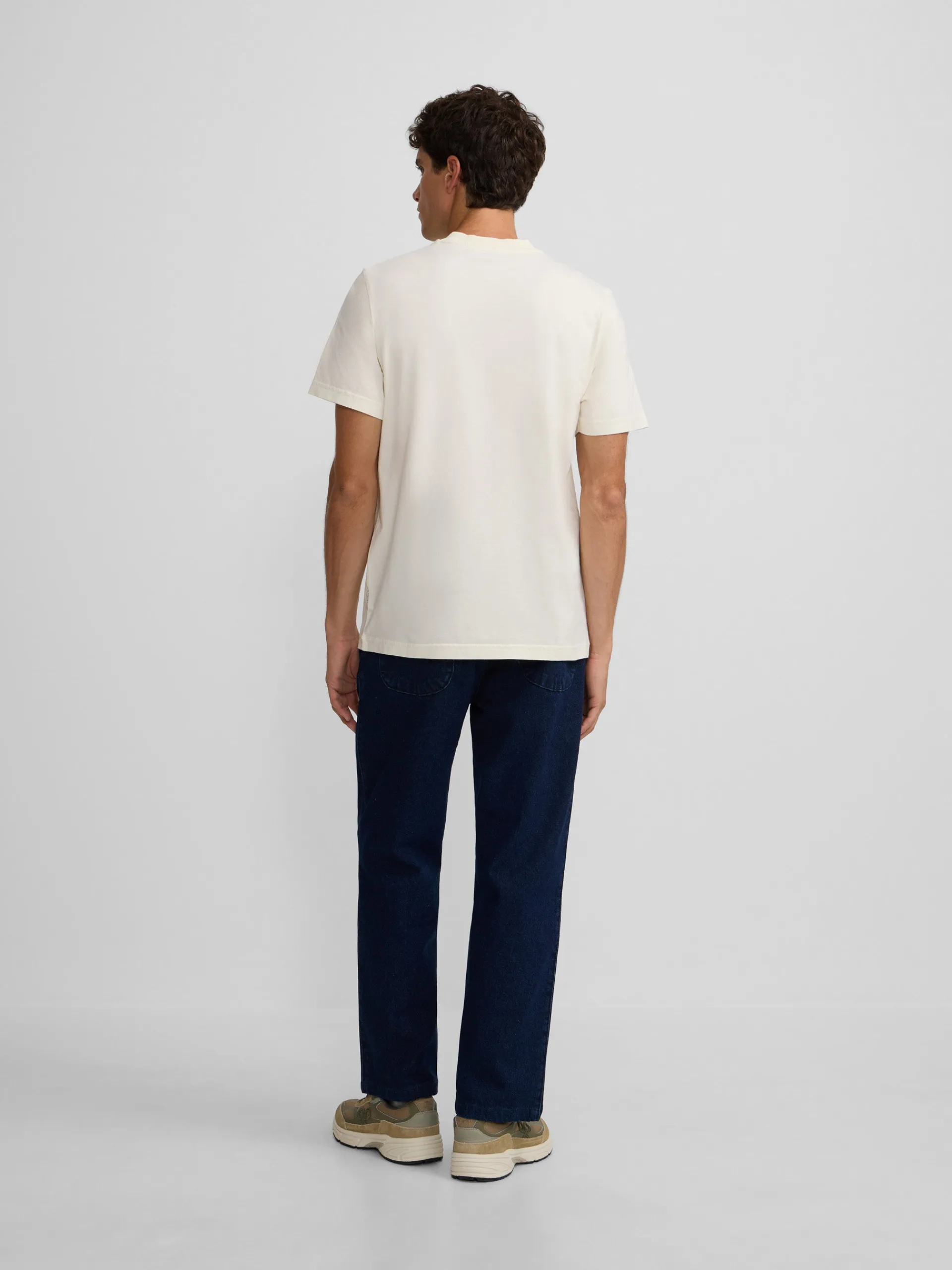 Silbon Smart Casual·Camisetas-Camiseta petit hotel Crema