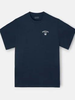 Silbon Smart Casual·Camisetas-Camiseta special fit military camp azul marino Azul marino