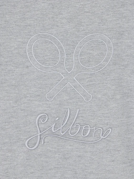 Silbon Camisetas, Polos Y Tops-Camiseta woman clasica Gris