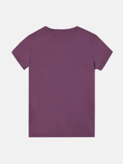 Silbon Camisetas, Polos Y Tops-Camiseta woman clasica raqueta Morado