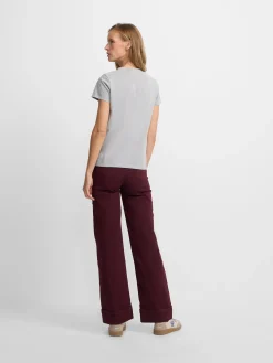 Silbon Camisetas, Polos Y Tops-Camiseta woman love Gris