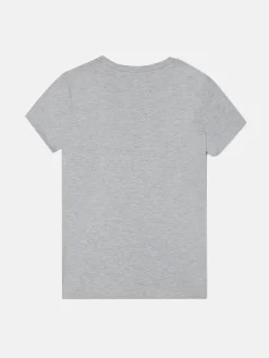 Silbon Camisetas, Polos Y Tops-Camiseta woman love Gris