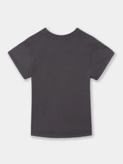 Silbon Camisetas, Polos Y Tops-Camiseta woman manga roll out negra Negro