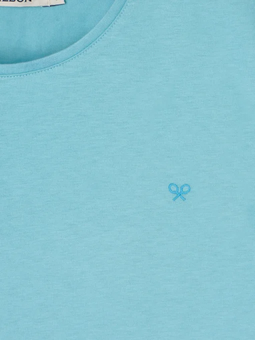 Silbon Camisetas, Polos Y Tops-Camiseta woman sun Azul
