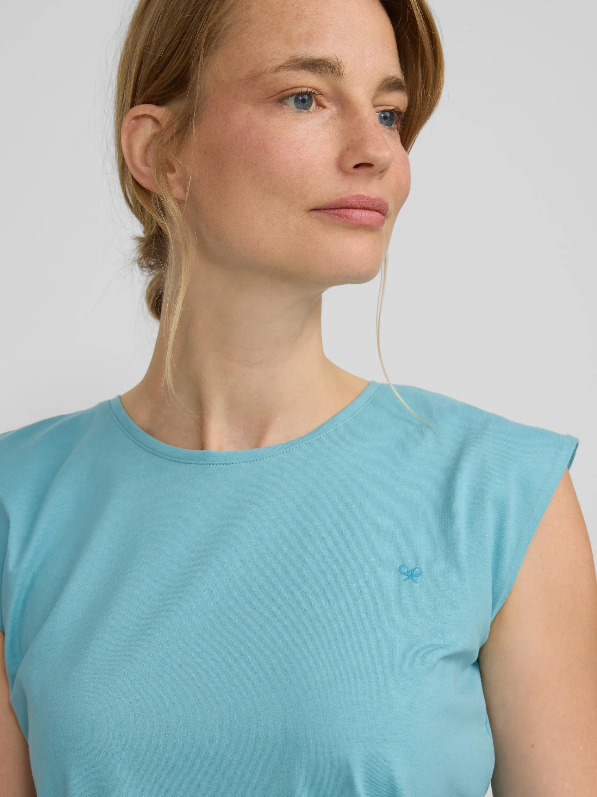 Silbon Camisetas, Polos Y Tops-Camiseta woman sun Azul