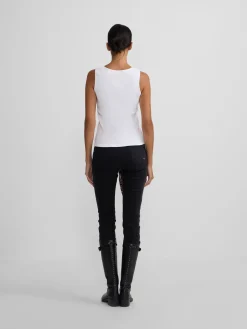 Silbon Camisetas, Polos Y Tops-Camiseta woman tank blanca Blanco
