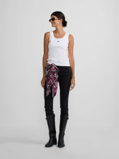 Silbon Camisetas, Polos Y Tops-Camiseta woman tank blanca Blanco