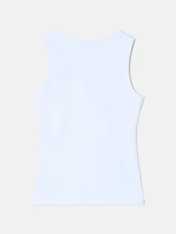 Silbon Camisetas, Polos Y Tops-Camiseta woman tank blanca Blanco
