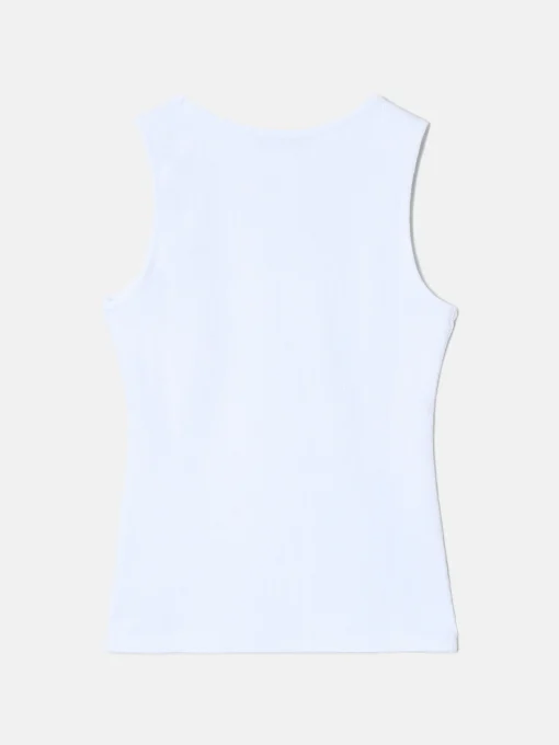 Silbon Camisetas, Polos Y Tops-Camiseta woman tank blanca Blanco