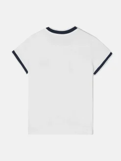 Silbon Camisetas, Polos Y Tops-Camiseta woman varsity blanca Blanco