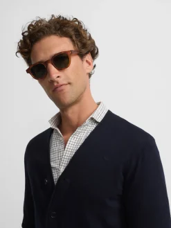 Silbon Smart Casual·Jerséis Y Cárdigan-Cardigan classic azul marino Azul&nbsp;marino