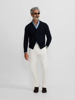 Silbon Smart Casual·Jerséis Y Cárdigan-Cardigan classic azul marino Azul&nbsp;marino