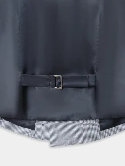 Silbon Formal Y Etiqueta·Chalecos-Chaleco chaque clasico pata de gallo Azul