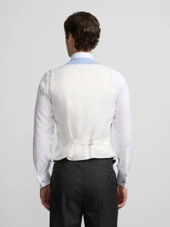 Silbon Formal Y Etiqueta·Chalecos-Chaleco chaque cuello clasico azafata Sin color