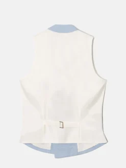 Silbon Formal Y Etiqueta·Chalecos-Chaleco chaque cuello clasico azafata Sin color
