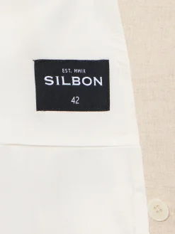 Silbon Formal Y Etiqueta·Chalecos-Chaleco chaque cuello redondo tierra Arena