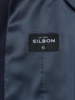 Silbon Formal Y Etiqueta·Chaqués Y Esmoquin|Formal Y Etiqueta·Chalecos-Chaleco chaque espiga azul marino Azul marino
