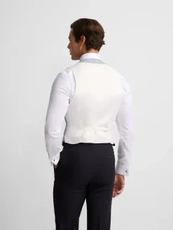 Silbon Formal Y Etiqueta·Chalecos-Chaleco chaque tailoring azul medio Azul medio