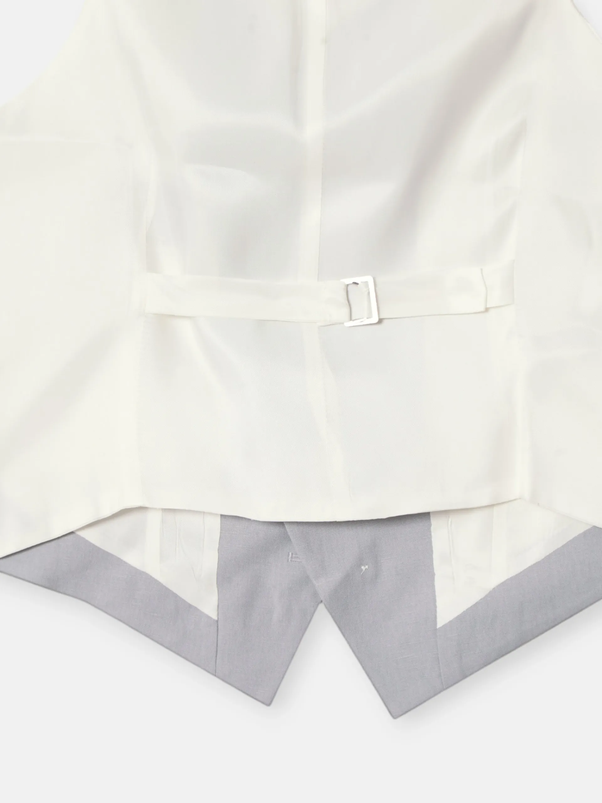 Silbon Formal Y Etiqueta·Chalecos-Chaleco chaque tailoring azul medio Azul medio