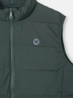 Silbon Smart Casual·Abrigos Y Cazadoras-Chaleco clasico tecnico Verde