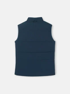 Silbon Abrigos Y Exterior-Chaleco kids reversible verde marino Azul&nbsp;marino