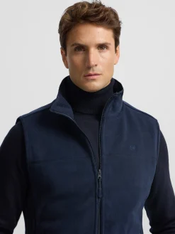 Silbon Smart Casual·Abrigos Y Cazadoras-Chaleco polar clasico azul marino Azul&nbsp;marino