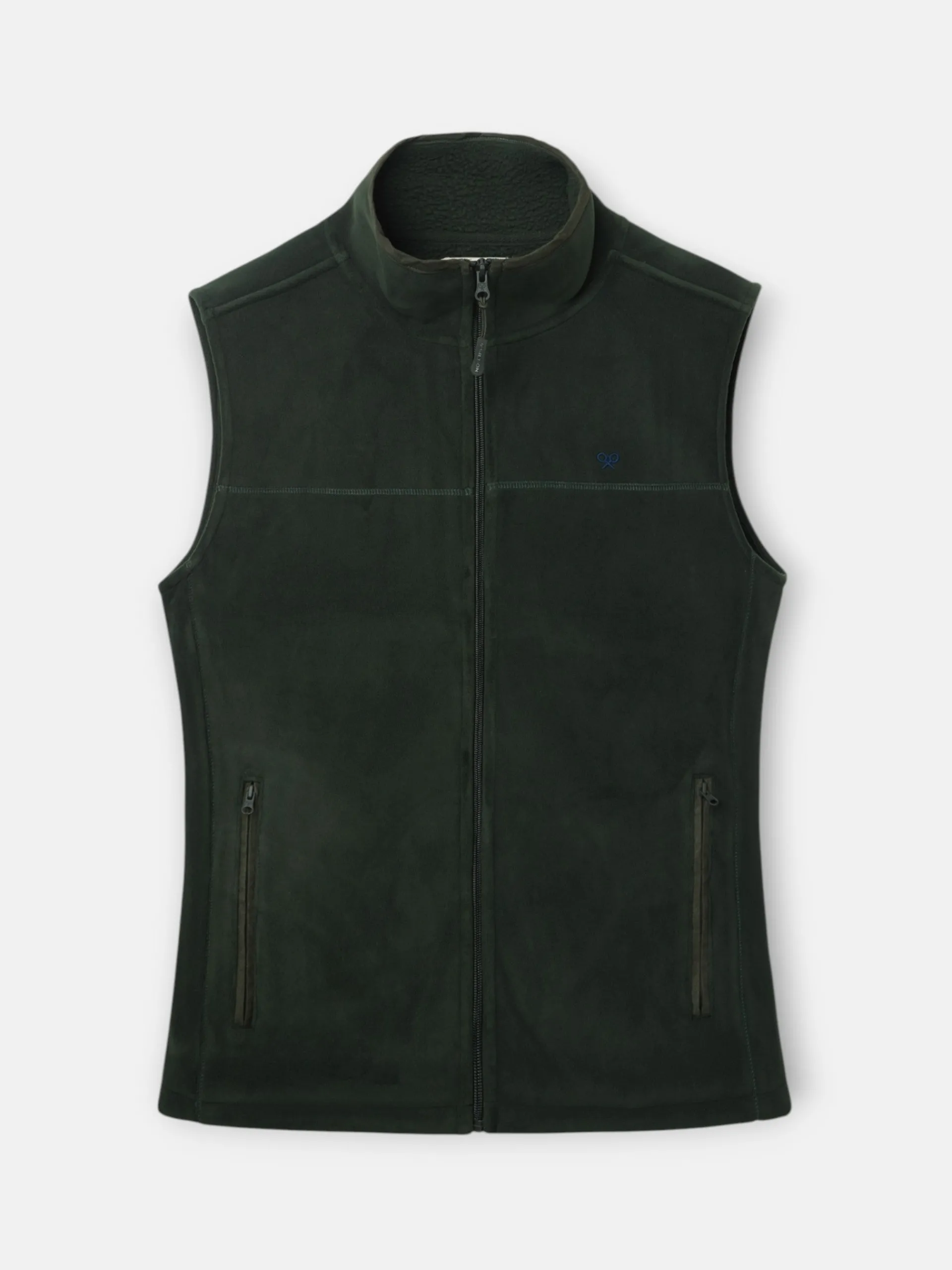 Silbon Smart Casual·Abrigos Y Cazadoras-Chaleco polar clasico Verde