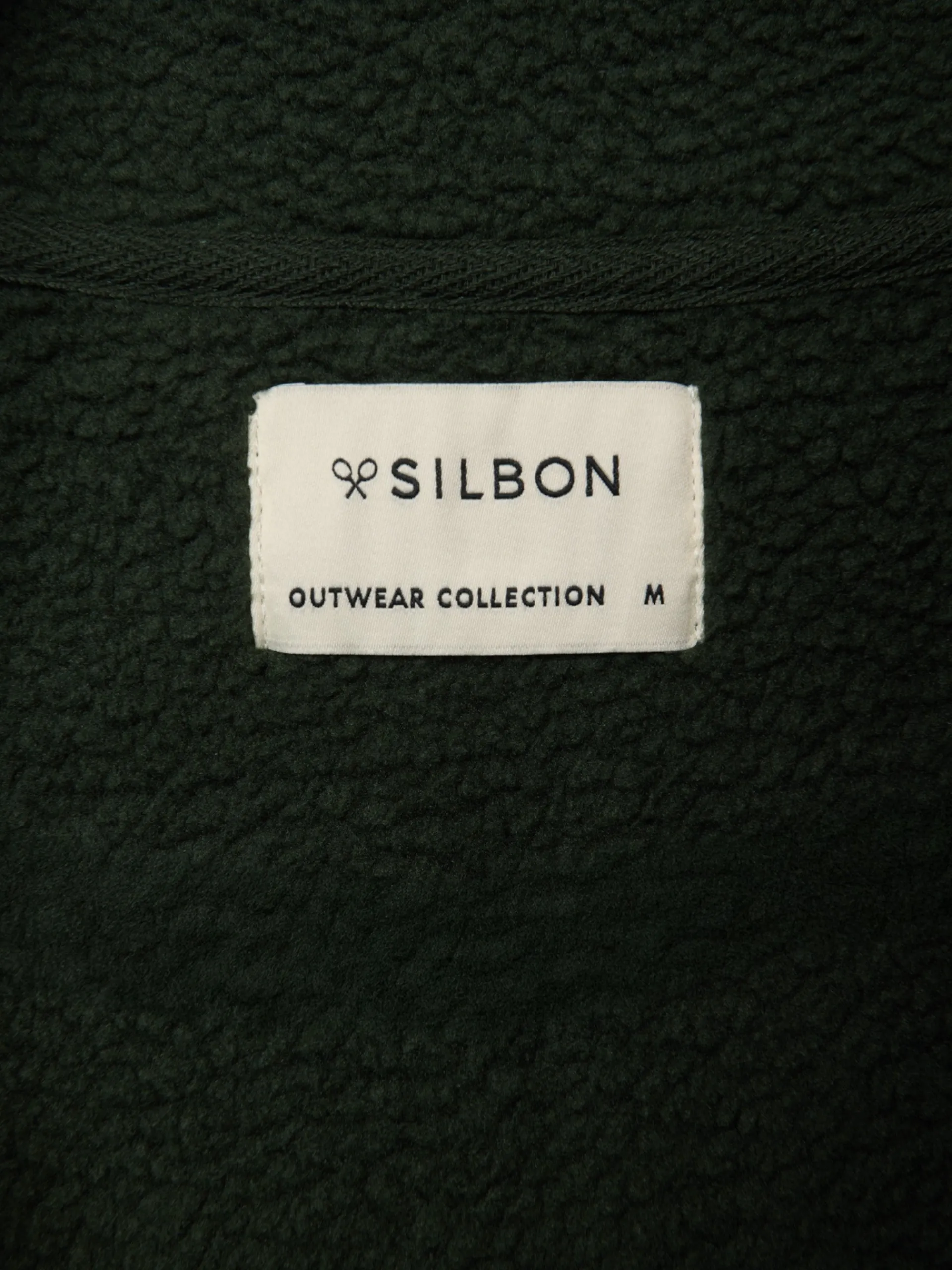 Silbon Smart Casual·Abrigos Y Cazadoras-Chaleco polar clasico Verde