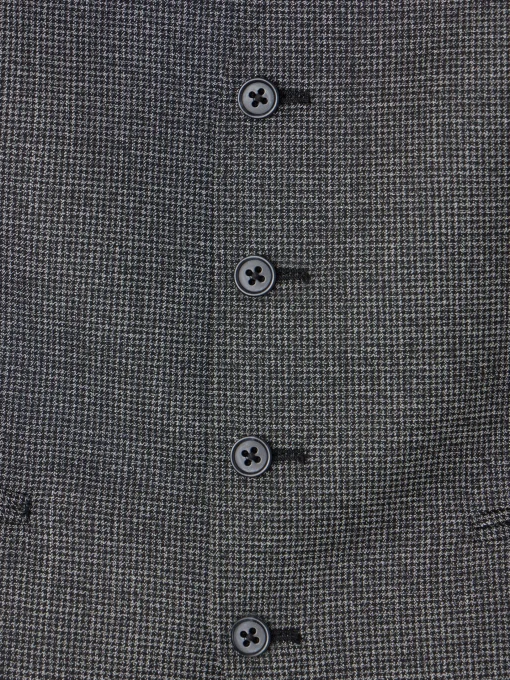 Silbon Formal Y Etiqueta·Trajes|Formal Y Etiqueta·Chalecos-Chaleco recto traje pata de gallo Gris
