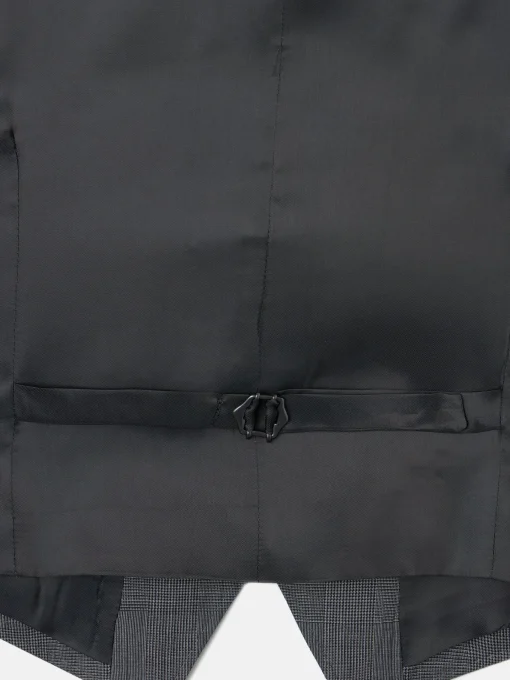 Silbon Formal Y Etiqueta·Trajes|Formal Y Etiqueta·Chalecos-Chaleco recto traje principe de gales Gris