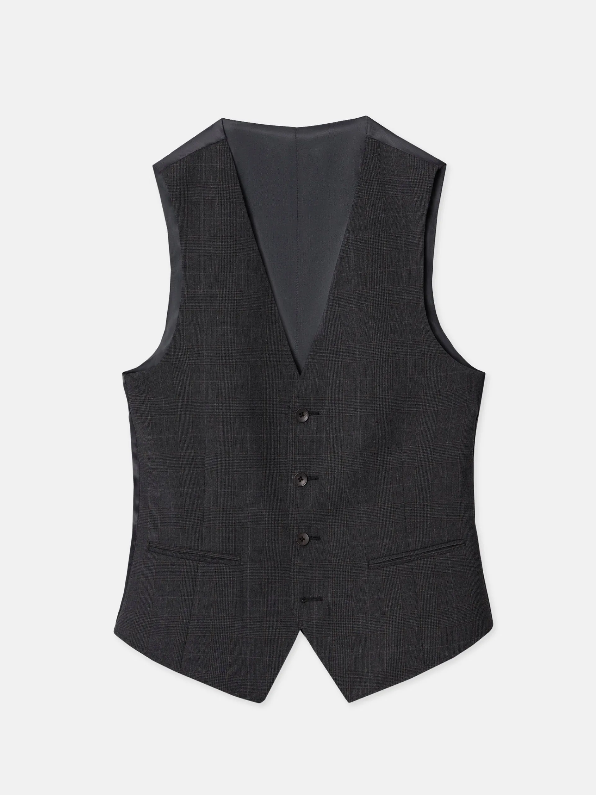 Silbon Formal Y Etiqueta·Chalecos-Chaleco traje principe de gales Gris