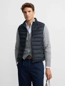 Silbon Smart Casual·Abrigos Y Cazadoras-Chaleco ultralight gris oscuro Gris oscuro