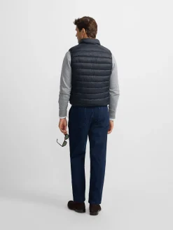 Silbon Smart Casual·Abrigos Y Cazadoras-Chaleco ultralight gris oscuro Gris oscuro