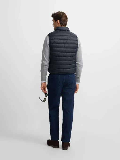 Silbon Smart Casual·Abrigos Y Cazadoras-Chaleco ultralight gris oscuro Gris oscuro