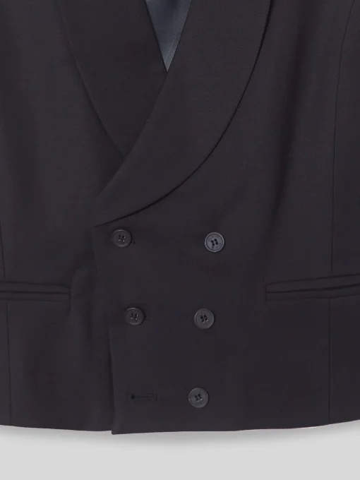 Silbon Formal Y Etiqueta·Chalecos|Formal Y Etiqueta·Chaqués Y Esmoquin-Chaleco vestir stretch cuello redondo azul marino Azul marino