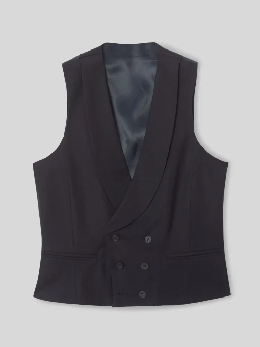 Silbon Formal Y Etiqueta·Chalecos|Formal Y Etiqueta·Chaqués Y Esmoquin-Chaleco vestir stretch cuello redondo azul marino Azul marino